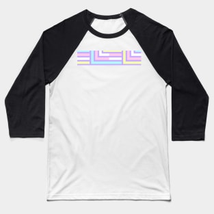 Pastel Corners Baseball T-Shirt
